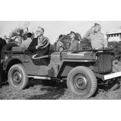 Pneus Military 600X16 + Chambres A Air (Lot De 5) - Mrf – Réf. WOA7791K – Jeep Willys / Ford GPW - 4