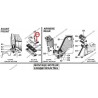 TOLE SUPERIEURE SILENT BLOC AVANT MOTEUR