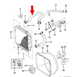 Radiation Durite 2.5L - Wrangler YJ (87-95)