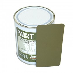 Peinture Olive Drab (Usa) - 1.2Kg – Réf. KAKIOLIVEUSA – Jeep Willys / Ford GPW
