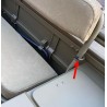 SEAT BACK RETAINING HOOK