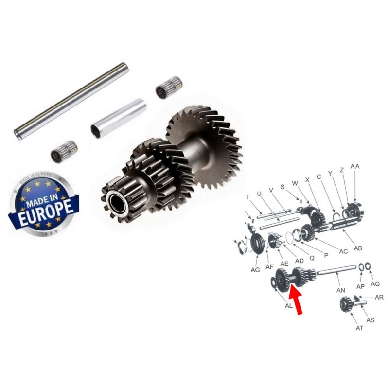 Pignon Train Fixe Renforce T84 – Réf. WOA739R – Jeep Willys / Ford GPW Pignon Train Fixe Renforce T84 – Réf. WOA739R – Jeep Willys / Ford GPW