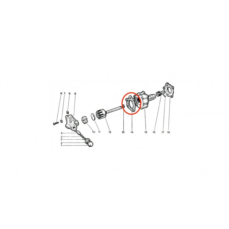 Joint De Couvercle Pompe à Huile Pour Moto Yamaha FJR1300 2003-2005 - Joint Stator, Carter Moteur - 9