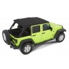 Capote Trektop NX Glide Black Diamond - Wrangler JKUnlimited 4portes (2007-2018)