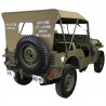 Capote Ete avec Marquage – Réf. WOA3216US – Jeep Willys / Ford GPW - 2