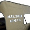 Summer Hood With Branding – Réf. WOA3216US – Jeep Willys / Ford GPW - 4