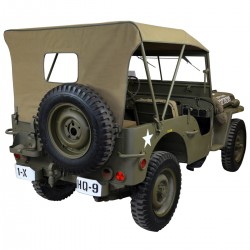 Capote Ete – Réf. WOA3216US – Jeep Willys / Ford GPW - 2