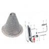 OIL VAPOR BREATHER STRAINER