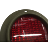 RED ROUND REFLECTOR - CB