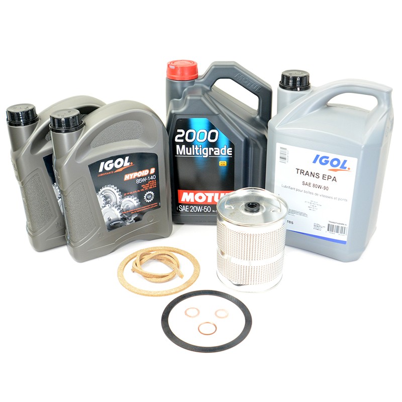 Kit Vidange Complet – Réf. KITVIDANGECOMPLET – Jeep Willys / Ford GPW Kit Vidange Complet – Réf. KITVIDANGECOMPLET – Jeep Willys / Ford GPW