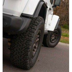 Fender flare Extensions +2" - Wrangler JL