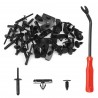 Kit 60 clips de retenue + outil