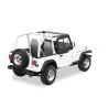 Upper Door Sliders - '97-06 Wrangler TJ