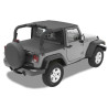 Header Targa Bikini - '07-09 Wrangler JK 2-Door (Black Diamond)