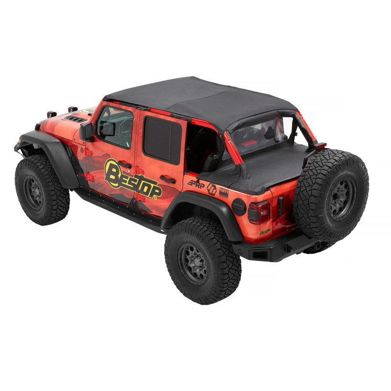 Header Safari Bikini - '18-22 Wrangler JL 4-Door (Black Diamond)