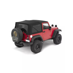 Supertop - '07-18 Wrangler JK 2-Door (Black Twill)