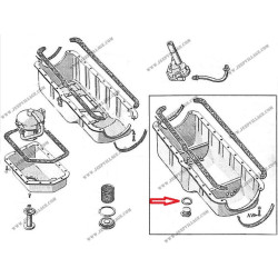 GASKET, SHALLOW  OIL PAN DRAIN PLUG