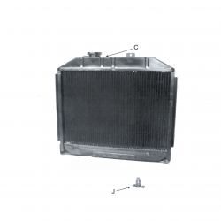 Water radiator – Réf. WOA1214C – Jeep Willys / Ford GPW - 2