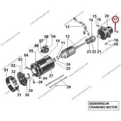 SCREW, PIVOT, CRANKING OPERATING LEVER