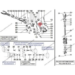 NUT, PROPELLER SHAFT FLANGE