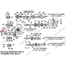 BALL, LOCK, TRANSFER CASE SHIFTER SHAFT, BANJO