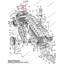 STARTER CONTROL ROD SPACER