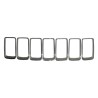 Ensemble d'inserts de calandre 68285652AA
