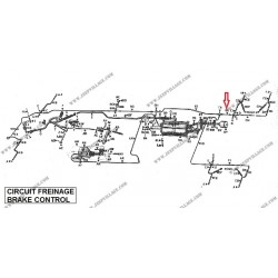 REAR BRAKE HYDRAULIC TUBE