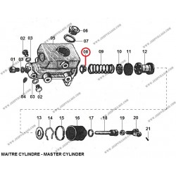 MASTER CYLINDER VALVE