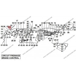 RACCORD T CIRCUIT FREIN AVANT