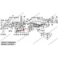 MASTER CYLINDER CONTROL LEVER