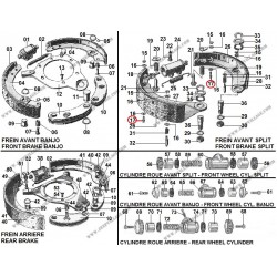 SPLIT FRONT BRAKE SHOE GUIDE PIN