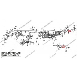 REAR BRAKE HOSE SPRING CLIP