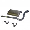 Silencer + rear pipe - CJ-5