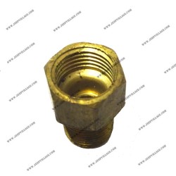 CONNECTOR, OIL FILTER INLET TUBE TO FILTER, 3/8