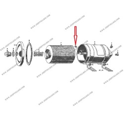 CONNECTOR, OIL FILTER INLET TUBE TO FILTER, 3/8