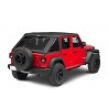 Capote Trektop NX Black Diamond - Wrangler JLUnlimited 4portes (2018-2024)