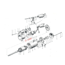 Butee starter launcher 24V Ducellier - DUC69955 - 4