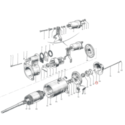 Starter friction screw - 24V - Ref. DUC58153 - 2