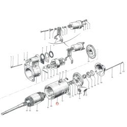 Starter body - 24V - Ref.DUC74046 - 4