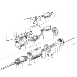 Inducteur demarreur 24V - Ref.DUC69943 - 3