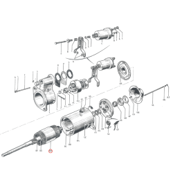 Starter armature 24V -Ref. DUC74047 - 2