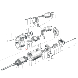 Jonc demarreur 24V - Ref.DUC69956 - 2