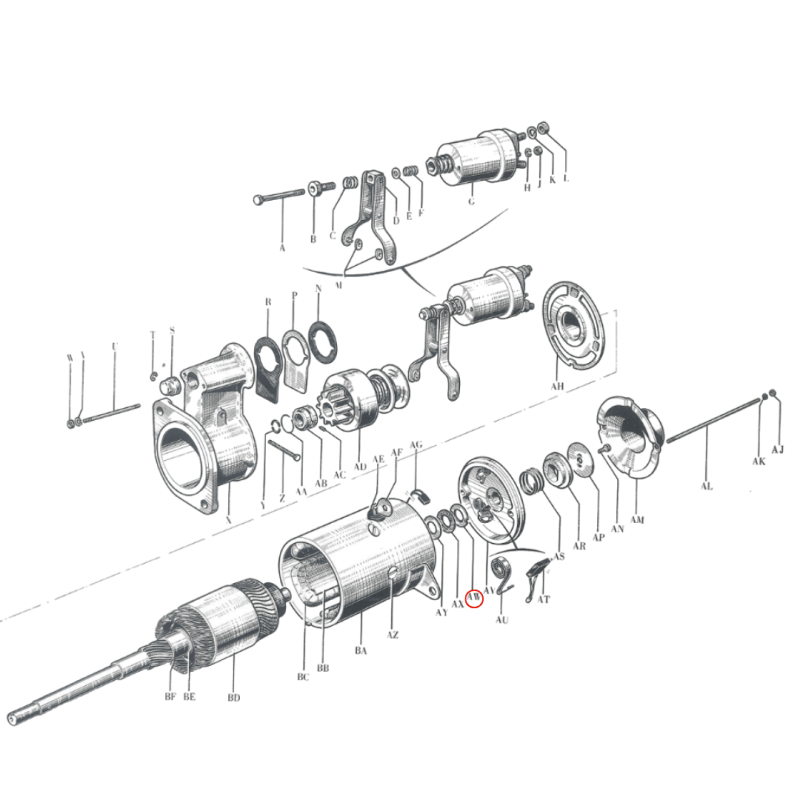 RONDELLE FREIN - DUCELLIER M201 24V