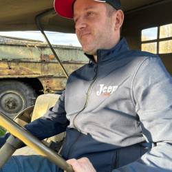 Blue softsheel jacket - Ref.VESTE-002 - 3