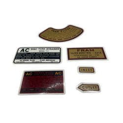 MB Engine Decal Set- Ref.WO-DC005 - 2