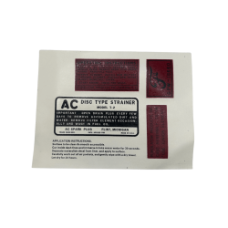 GPW Engine decal set- Ref.WO-DC006