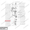 ROD, 2 VALVES FUEL PUMP DIAPHRAGM