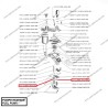 CAP, 2 VALVES FUEL PUMP PUSH ROD SPRING
