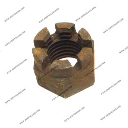 NUT, HEX SLOTTED, 3/4", UNC